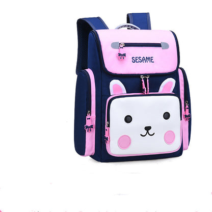 Kids' Cartoon Animal Waterproof School Backpack – S & L
