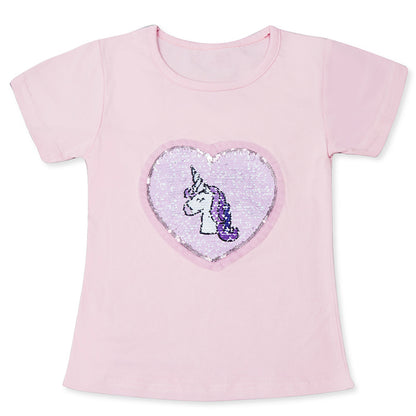 Kids Cotton Cartoon Short Sleeve T-Shirt – 15 Designs
