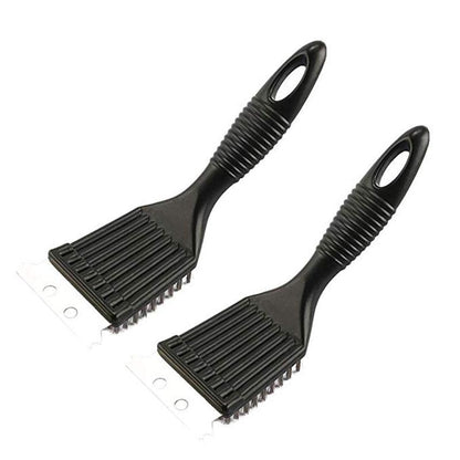 Steel Wire BBQ Grill Cleaning Brush – Brush & Shovel Combo Outdoor & Home Barbecue 1, 2 or 3 Pack