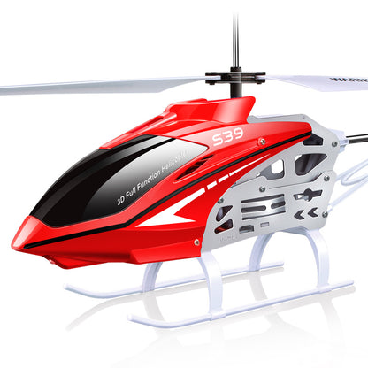 3-Channel Alloy RC Helicopter - Indoor LED Remote Control