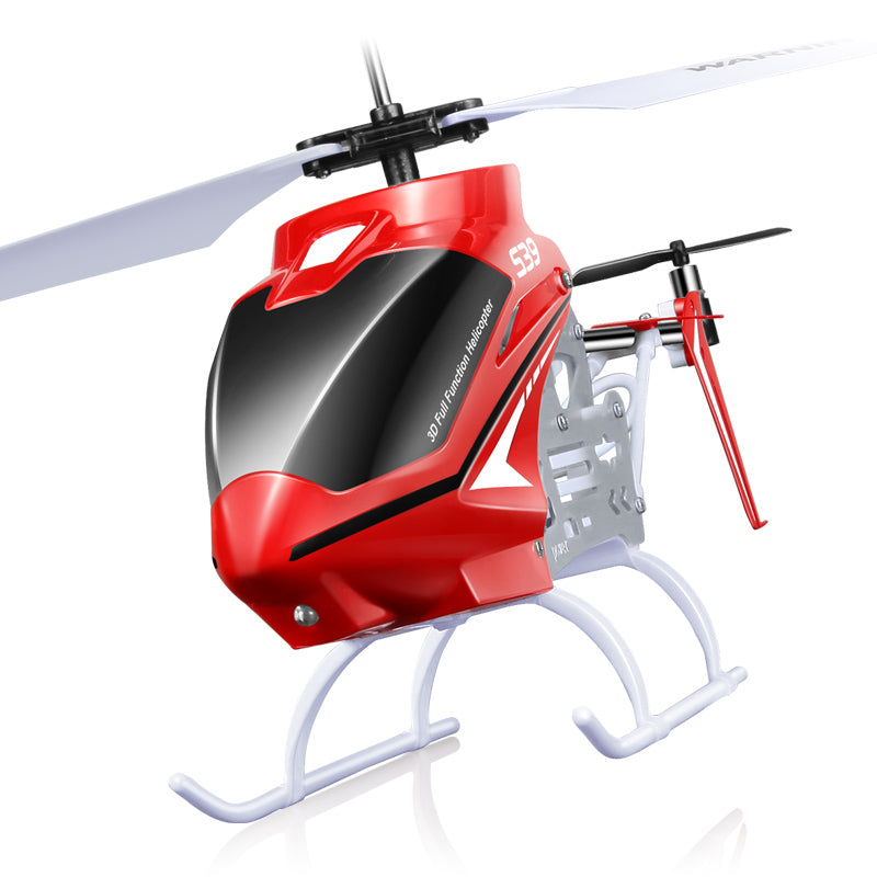 3-Channel Alloy RC Helicopter - Indoor LED Remote Control
