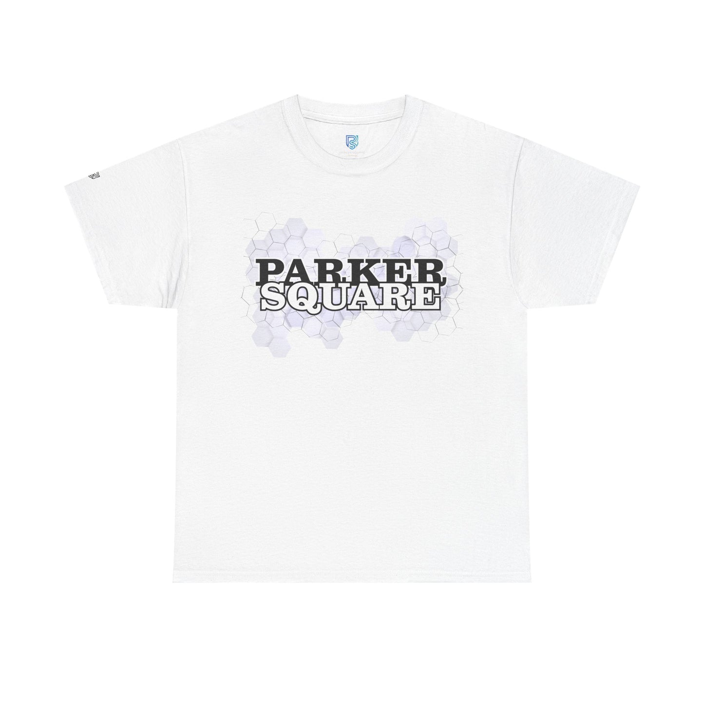 Parker Square T‑Shirt — Retro Campus Logo Tee