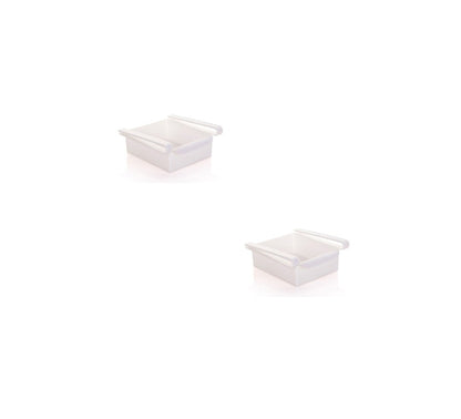 Hanging Fridge Drawer Storage Rack Organiser
