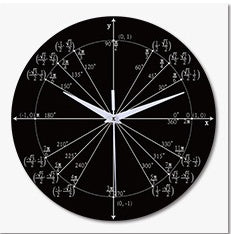 Retro Math Wall Clock | Silent Sweep