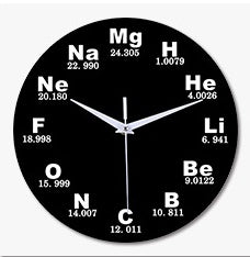 Retro Math Wall Clock | Silent Sweep