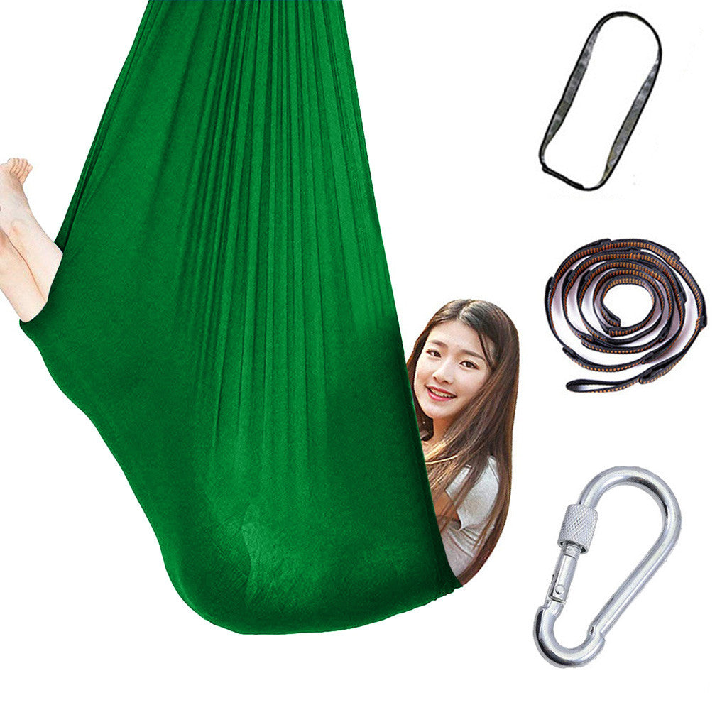 Kids Elastic Nylon Swing Hammock – Indoor & Outdoor Sensory Therapy Seat 100x280cm & 150x280cm