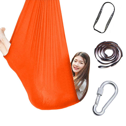 Kids Elastic Nylon Swing Hammock – Indoor & Outdoor Sensory Therapy Seat 100x280cm & 150x280cm