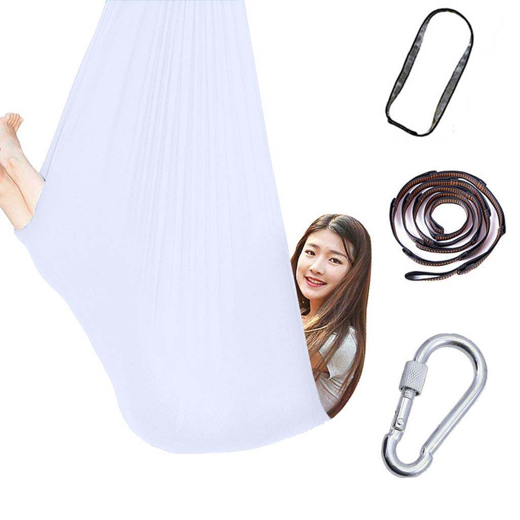 Kids Elastic Nylon Swing Hammock – Indoor & Outdoor Sensory Therapy Seat 100x280cm & 150x280cm