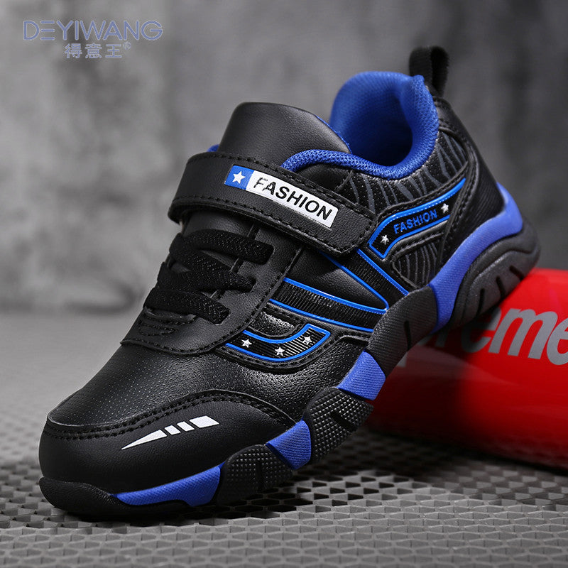 Kids Casual Leather Sports Shoes | Sizes 34-40