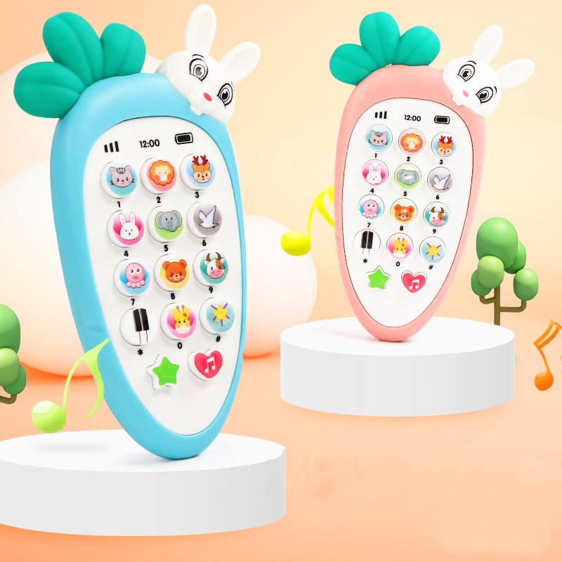 Baby Simulation Phone Toy - Musical Educational Toy for Toddlers