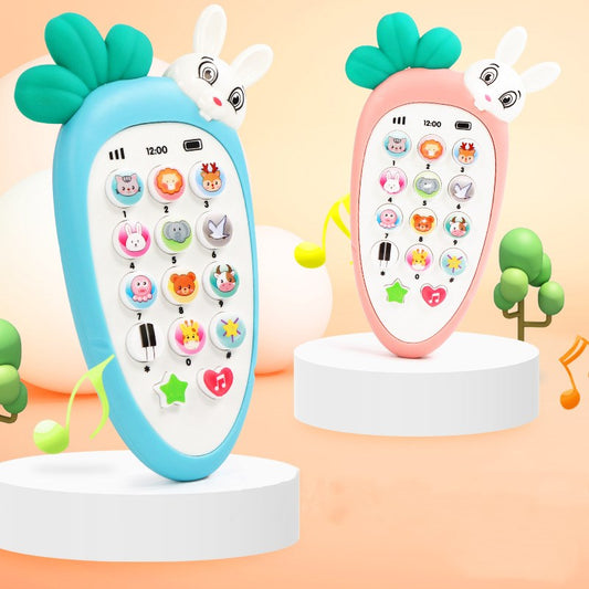 Baby Simulation Phone Toy - Musical Educational Toy for Toddlers