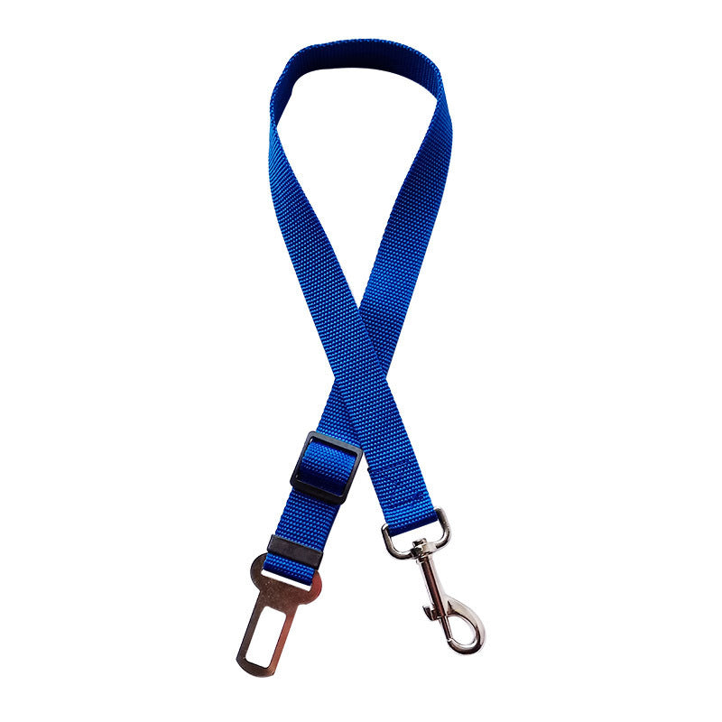 Adjustable Pet Car Seat Belt Clip | Nylon Safety Harness Lead Dogs & Cats