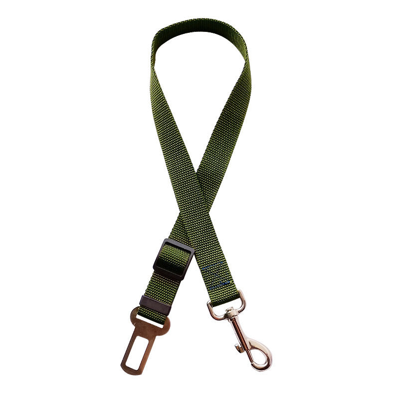 Adjustable Pet Car Seat Belt Clip | Nylon Safety Harness Lead Dogs & Cats
