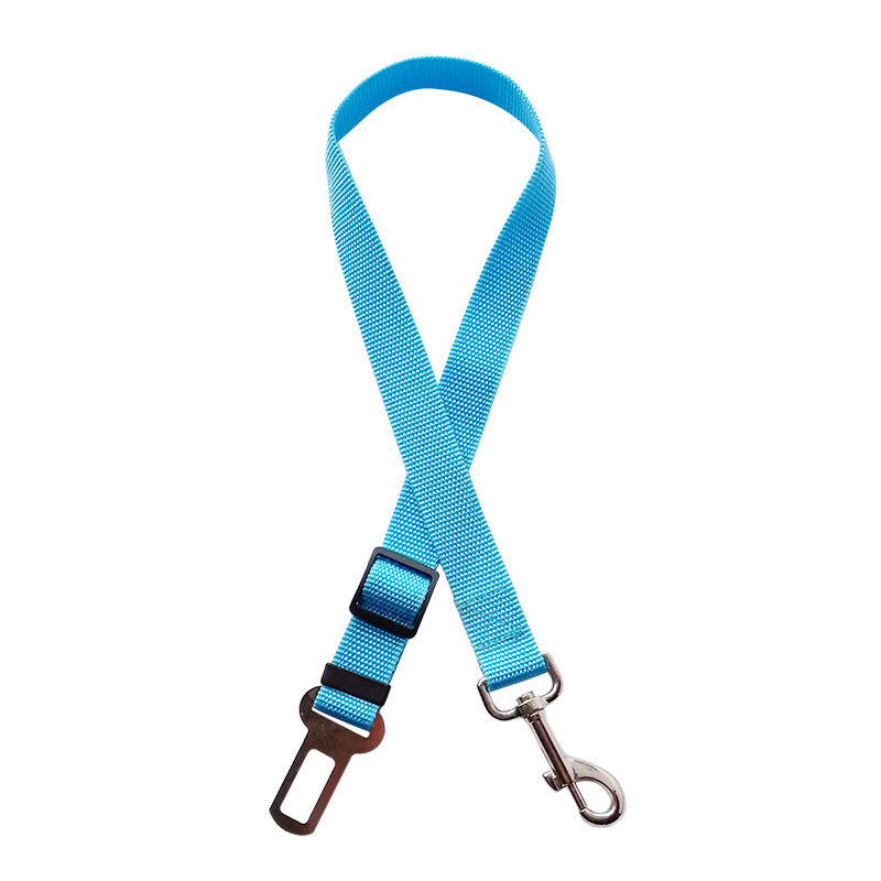 Adjustable Pet Car Seat Belt Clip | Nylon Safety Harness Lead Dogs & Cats