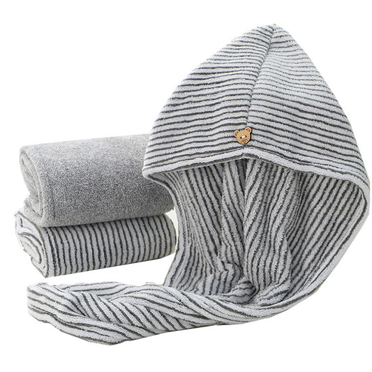Coral Velvet Hair Drying Towel | Soft, Absorbent & Frizz-Free