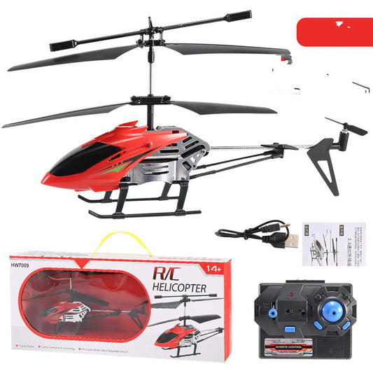 3.5-Channel Alloy RC Helicopter | Anti-Drop Remote Control Aircraft