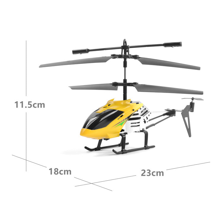 3.5-Channel Alloy RC Helicopter | Anti-Drop Remote Control Aircraft