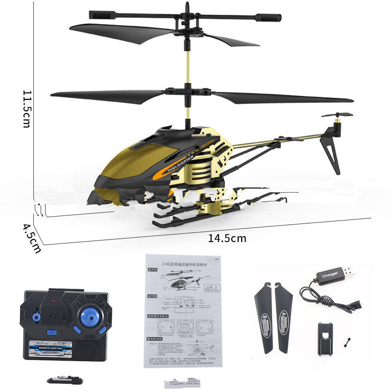 3.5-Channel Alloy RC Helicopter | Anti-Drop Remote Control Aircraft