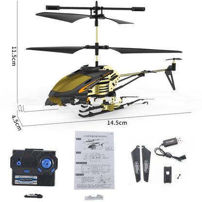 3.5-Channel Alloy RC Helicopter | Anti-Drop Remote Control Aircraft