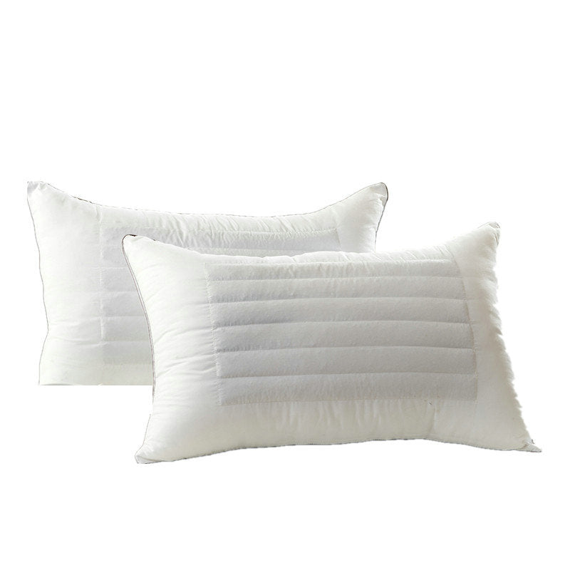 Buckwheat & Fibre Fill Sleeping Pillow 45x75cm | Supportive Bed Pillow