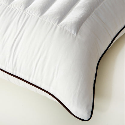 Buckwheat & Fibre Fill Sleeping Pillow 45x75cm | Supportive Bed Pillow
