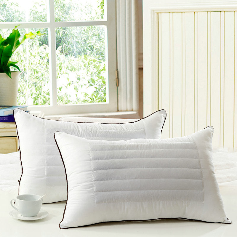 Buckwheat & Fibre Fill Sleeping Pillow 45x75cm | Supportive Bed Pillow
