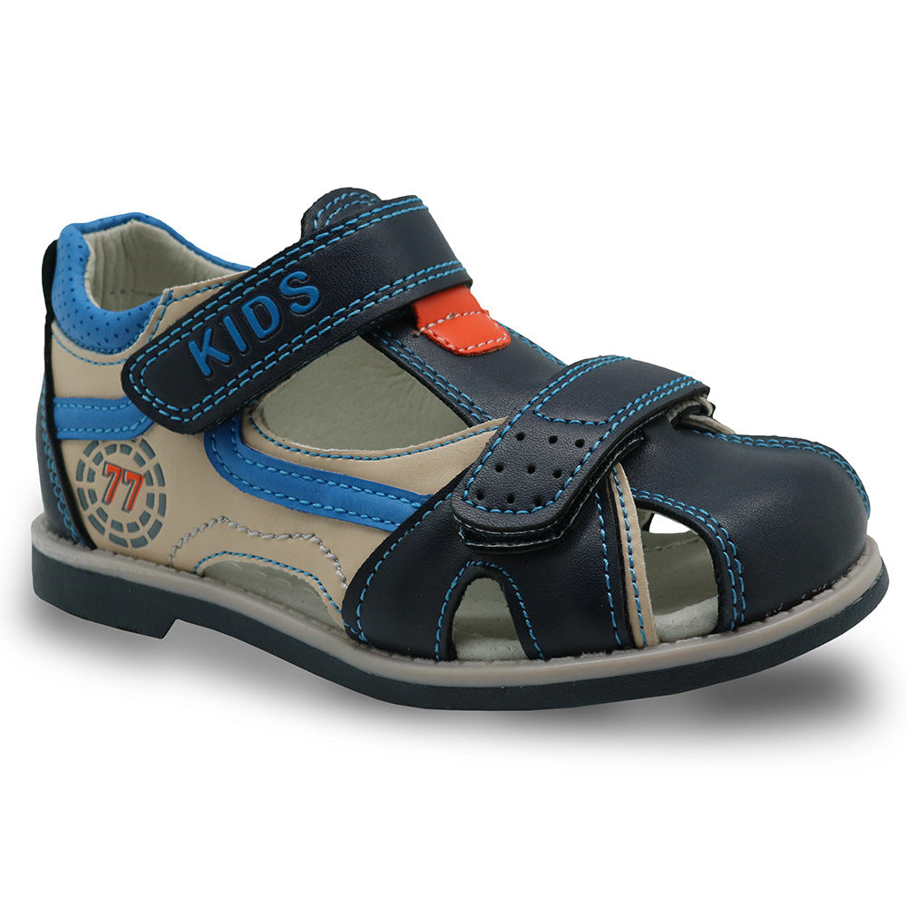 Children's PU Velcro Sandals | Unisex Kids Beach Shoes EU 25-30
