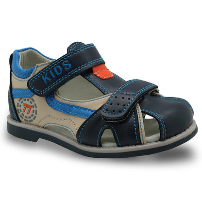 Children's PU Velcro Sandals | Unisex Kids Beach Shoes EU 25-30