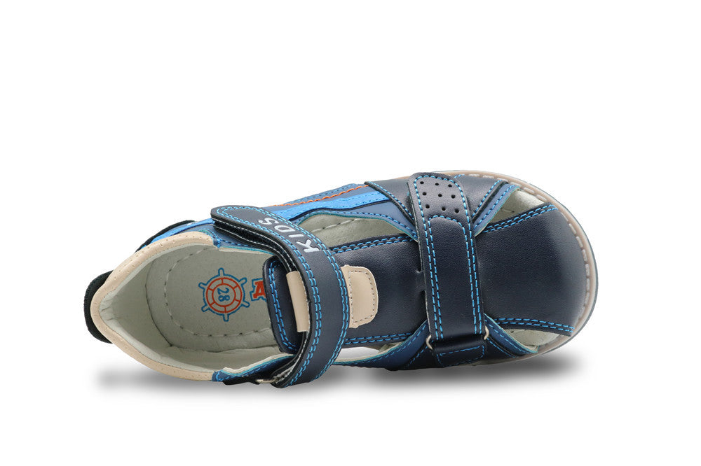 Children's PU Velcro Sandals | Unisex Kids Beach Shoes EU 25-30