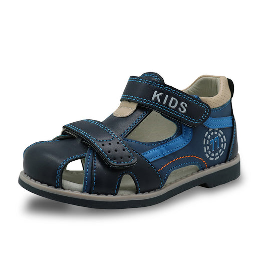 Children's PU Velcro Sandals | Unisex Kids Beach Shoes EU 25-30