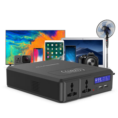 41600mAh Portable Power Station | 220V Outdoor Emergency Power Supply