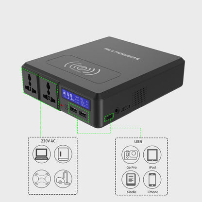 41600mAh Portable Power Station | 220V Outdoor Emergency Power Supply