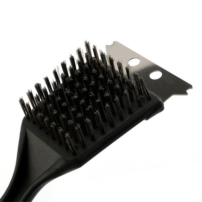 Steel Wire BBQ Grill Cleaning Brush – Brush & Shovel Combo Outdoor & Home Barbecue 1, 2 or 3 Pack