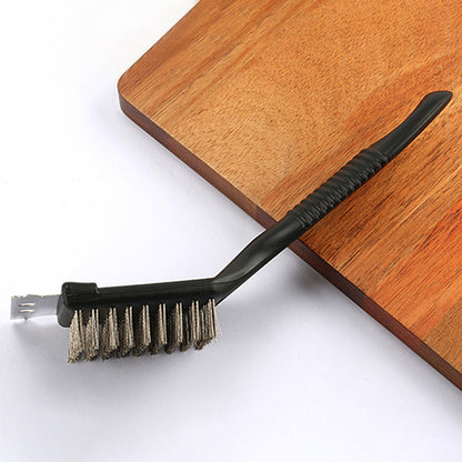 Steel Wire BBQ Grill Cleaning Brush – Brush & Shovel Combo Outdoor & Home Barbecue 1, 2 or 3 Pack