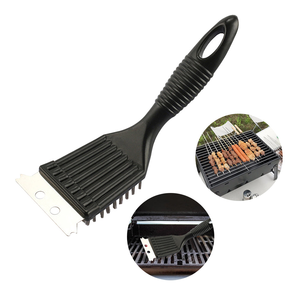 Steel Wire BBQ Grill Cleaning Brush – Brush & Shovel Combo Outdoor & Home Barbecue 1, 2 or 3 Pack