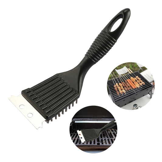 Steel Wire BBQ Grill Cleaning Brush – Brush & Shovel Combo Outdoor & Home Barbecue 1, 2 or 3 Pack