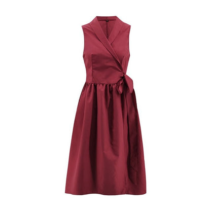 Women's Sleeveless Belted Midi Dress | Casual Everyday Dress in 4 Colours
