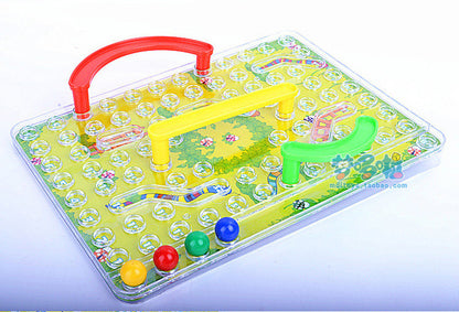 3D Snakes & Ladders Board Game - Family Interactive Toy