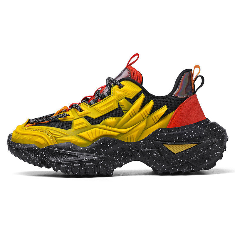 Men's Platform Casual Trainers – Thick Sole Fashion Sports Shoes