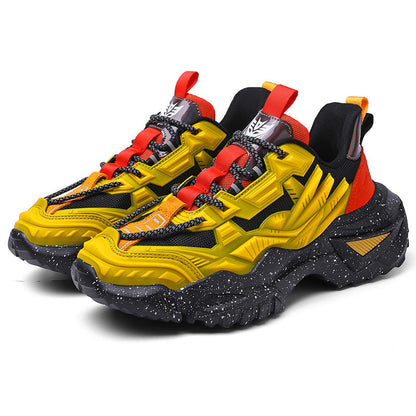 Men's Platform Casual Trainers – Thick Sole Fashion Sports Shoes