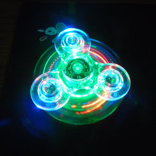 LED Light-Up Fingertip Spinning Top | Fidget Decompression Toy