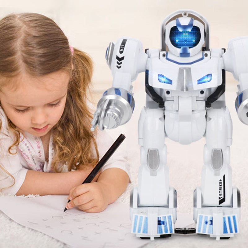 Transforming Police Robot Toy with Remote Control