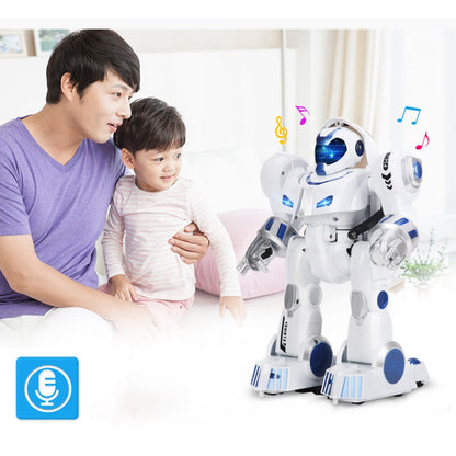 Transforming Police Robot Toy with Remote Control