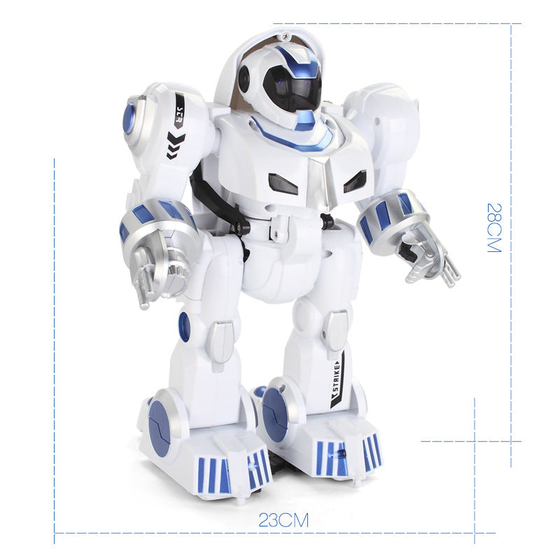 Transforming Police Robot Toy with Remote Control