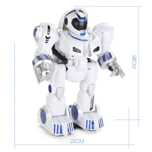 Transforming Police Robot Toy with Remote Control