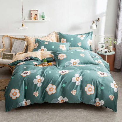40s Cotton Twill Hotel-Style Bedding Set – 3 & 4 Piece Duvet Cover