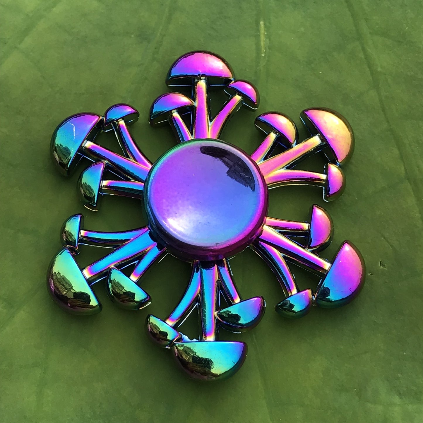 Rainbow Alloy Finger Spinner Fidget Toy | 19 Shapes to Collect