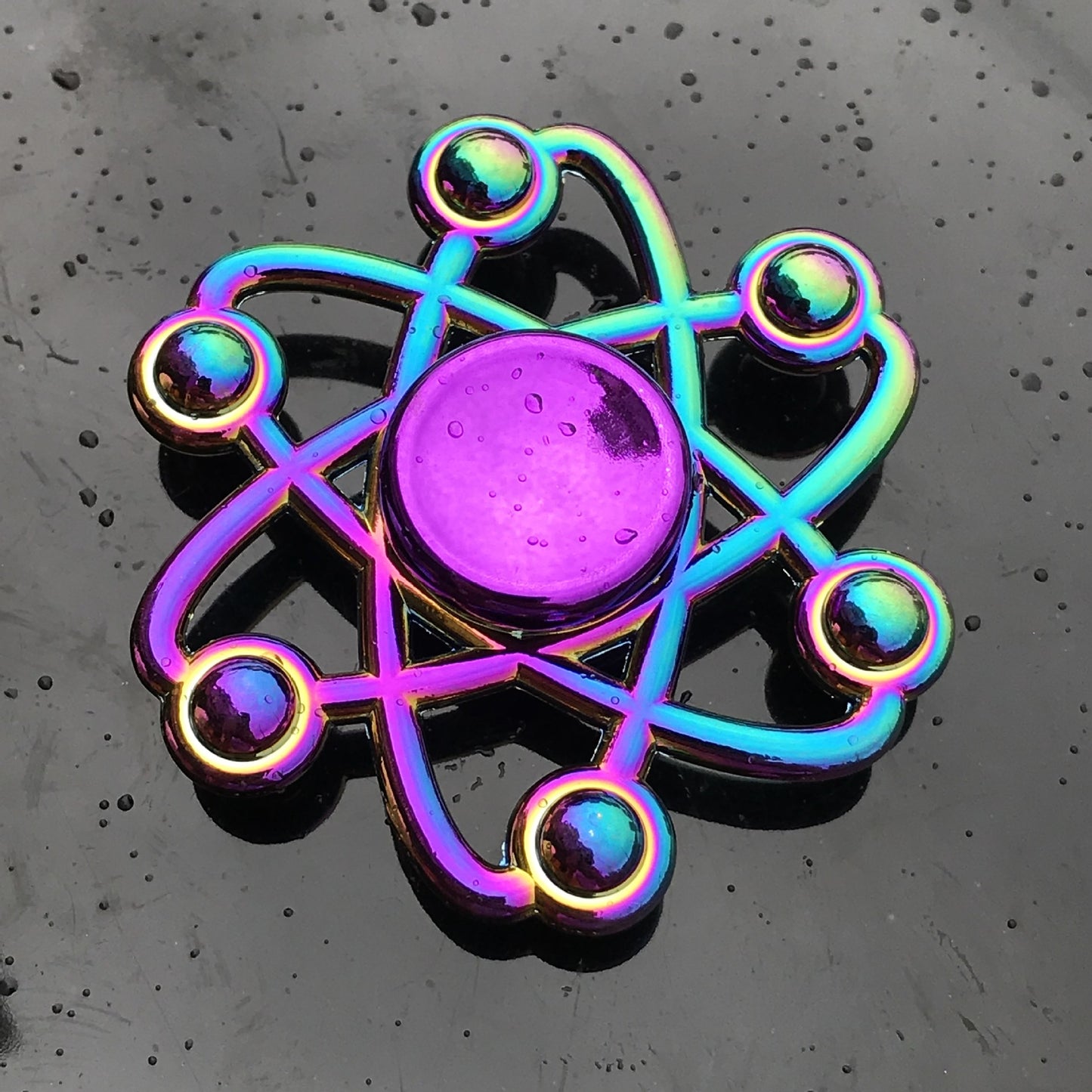 Rainbow Alloy Finger Spinner Fidget Toy | 19 Shapes to Collect