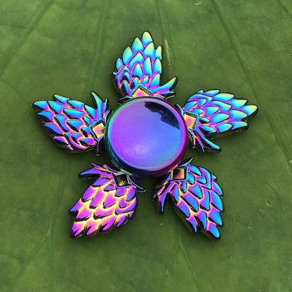Rainbow Alloy Finger Spinner Fidget Toy | 19 Shapes to Collect
