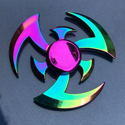Zinc Alloy Finger Spinner Fidget Top | 9 Designs